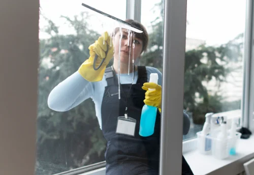 Nettoyage de vitres intérieures et extérieures à Nercillac